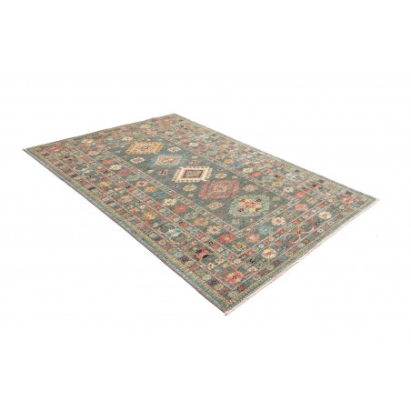 Tappeto Kazak Fine Pakistan bianco 148x202
