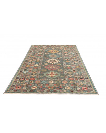Tappeto Kazak Fine Pakistan bianco 148x202