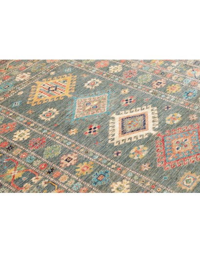 Tappeto Kazak Fine Pakistan bianco 148x202