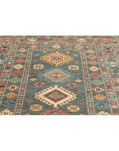 Tappeto Kazak Fine Pakistan bianco 148x202