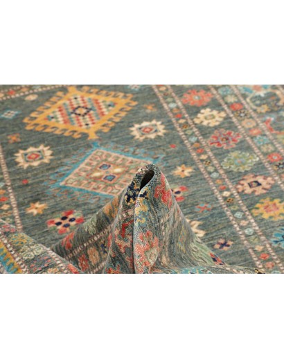 Tappeto Kazak Fine Pakistan bianco 148x202