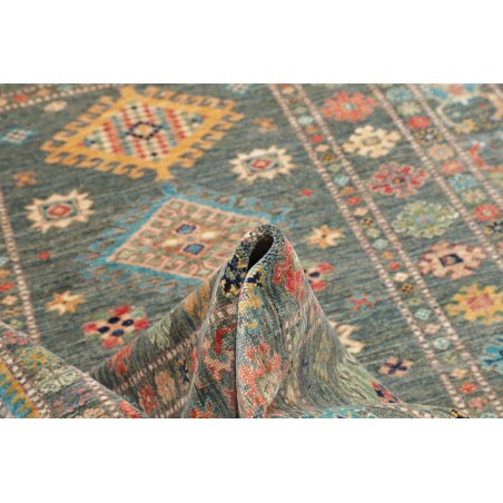 Tappeto Kazak Fine Pakistan bianco 148x202