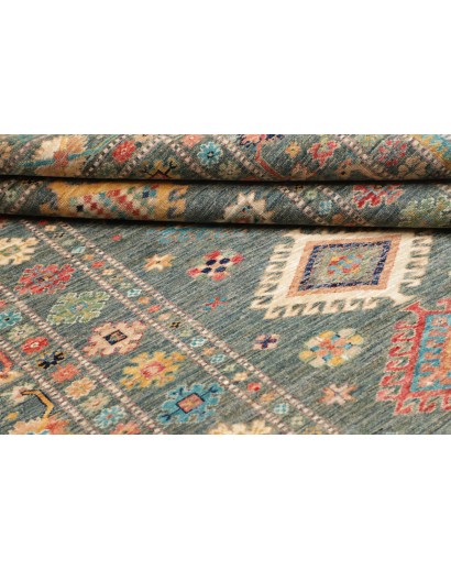 Tappeto Kazak Fine Pakistan bianco 148x202