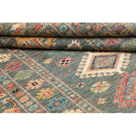 Tappeto Kazak Fine Pakistan bianco 148x202