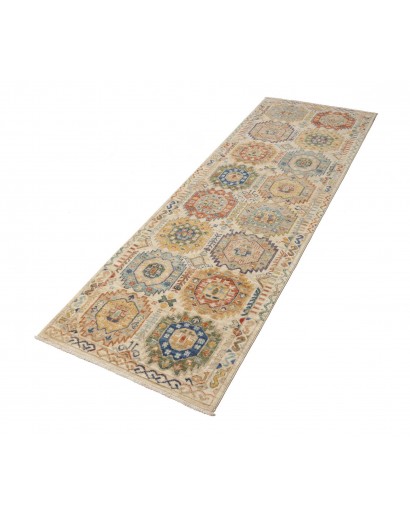 Tappeto Tribal Pakistan marrone 77x235