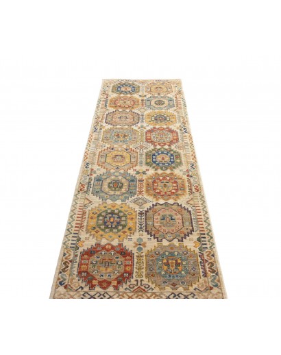 Tappeto Tribal Pakistan marrone 77x235