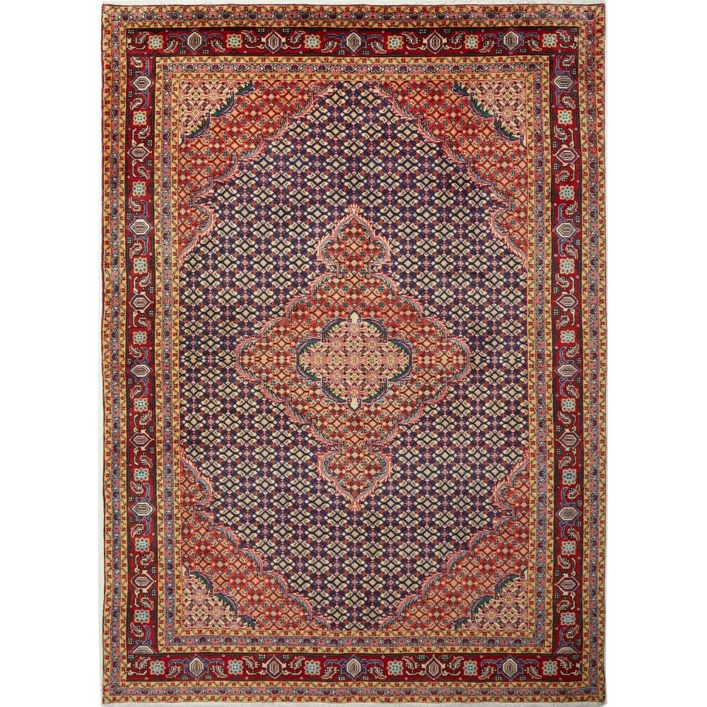 Tappeto Ardabil Persia marrone giallo 195x275 Tappeto Ardabil Persia marrone giallo 195x275