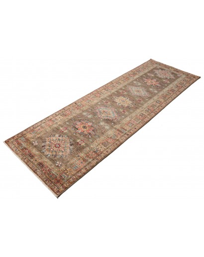 Tappeto Kazak Fine Pakistan azzurro marrone 85x256