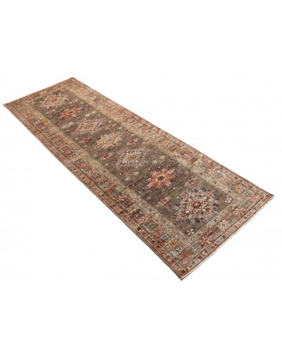 Tappeto Kazak Fine Pakistan azzurro marrone 85x256