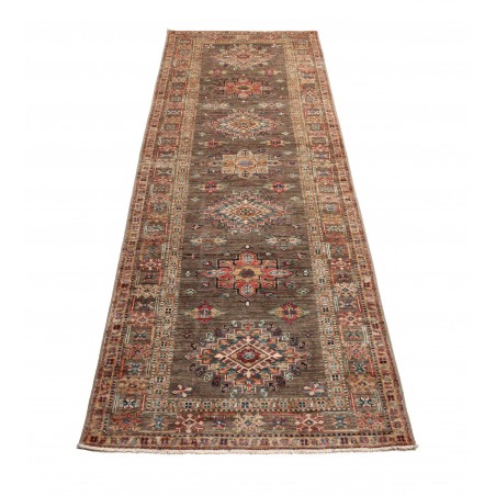 Tappeto Kazak Fine Pakistan azzurro marrone 85x256