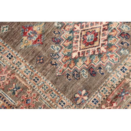 Tappeto Kazak Fine Pakistan azzurro marrone 85x256