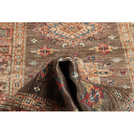 Tappeto Kazak Fine Pakistan azzurro marrone 85x256