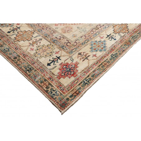 Tappeto Kazak Fine Pakistan marrone beige 277x370