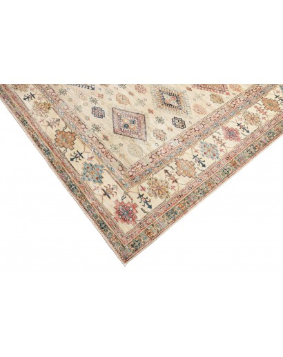 Tappeto Kazak Fine Pakistan marrone beige 277x370