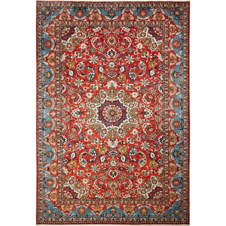 Tappeto Nadjafabad Persia marrone giallo 260x384