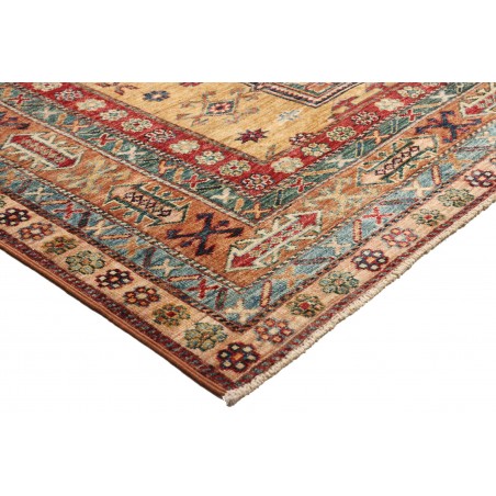 Tappeto Kazak Fine Pakistan marrone grigio 150x207