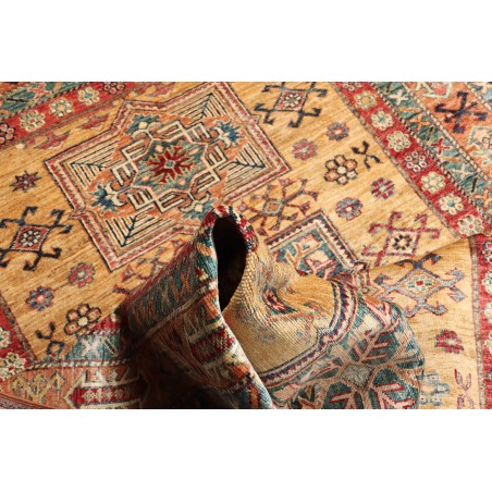 Tappeto Kazak Fine Pakistan marrone grigio 150x207