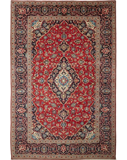 Tappeto Ardakan Persia marrone blu 195x300