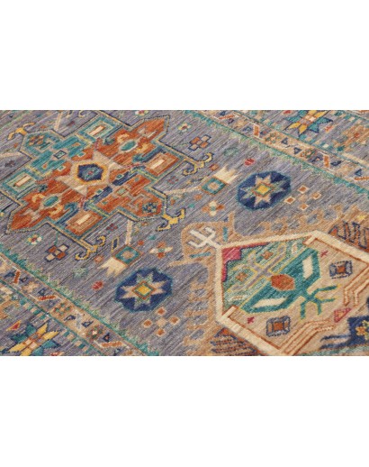 Tappeto Tribal Pakistan marrone 78x127