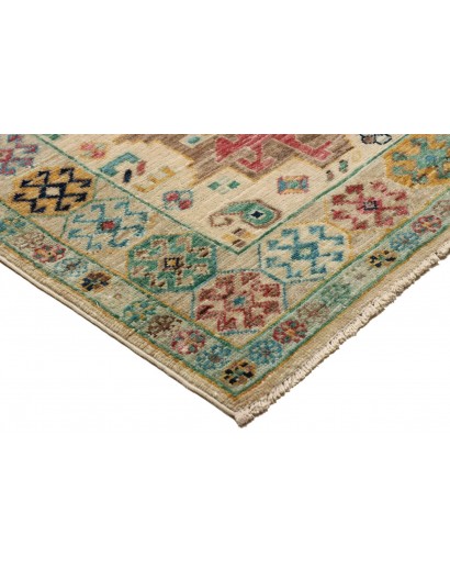 Tappeto Tribal Pakistan marrone grigio 80x292