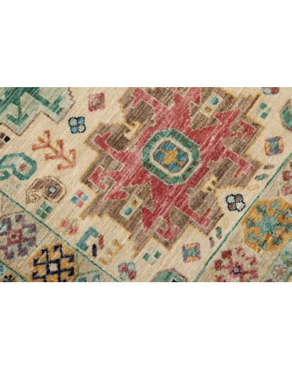 Tappeto Tribal Pakistan marrone grigio 80x292