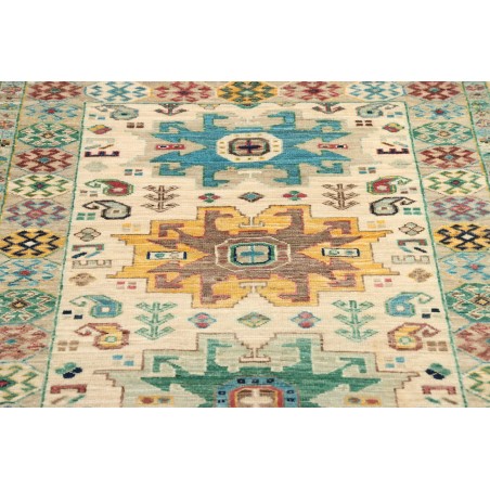 Tappeto Tribal Pakistan marrone grigio 80x292