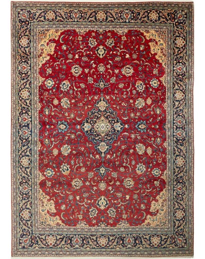 Tappeto Sarough Persia marrone giallo 250x350