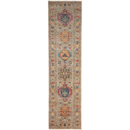 Tappeto Tribal Pakistan marrone 78x304
