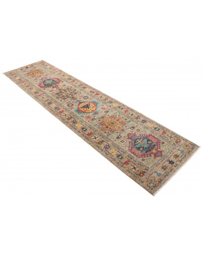 Tappeto Tribal Pakistan marrone 78x304