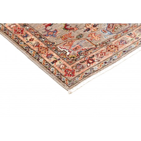 Tappeto Kazak Fine Pakistan marrone grigio 91x150