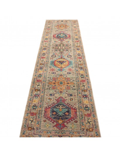 Tappeto Tribal Pakistan marrone 78x304