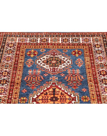 Tappeto Kazak Fine Pakistan azzurro grigio 99x152