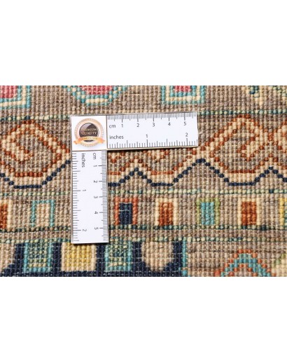 Tappeto Tribal Pakistan bianco marrone 153x198