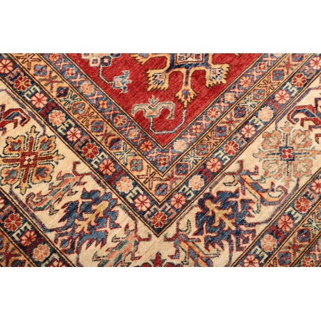 Tappeto Kazak Fine Pakistan marrone grigio 296x406