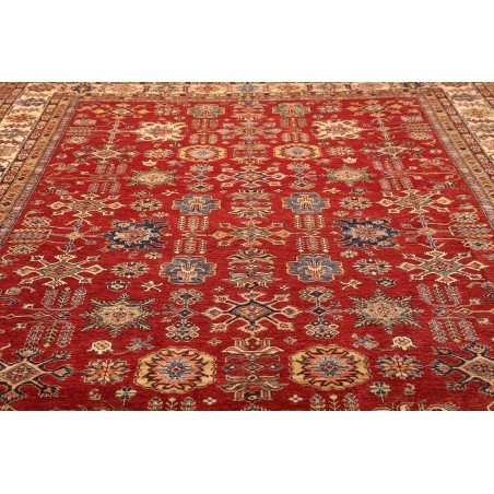 Tappeto Kazak Fine Pakistan marrone grigio 296x406