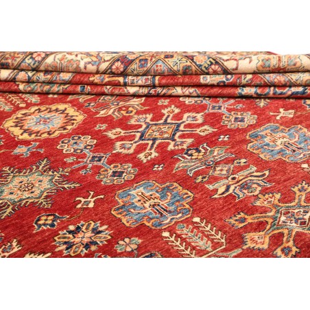 Tappeto Kazak Fine Pakistan marrone grigio 296x406