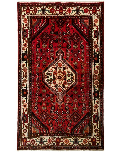 Tappeto Hamadan Persia blu marrone 135x232