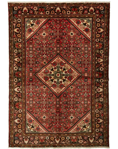 Tappeto Hamadan Persia marrone 155x222