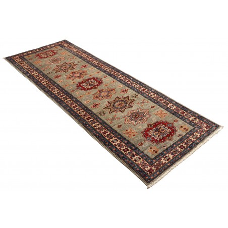 Tappeto Kazak Fine Pakistan azzurro grigio 80x235