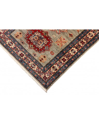 Tappeto Kazak Fine Pakistan azzurro grigio 80x235