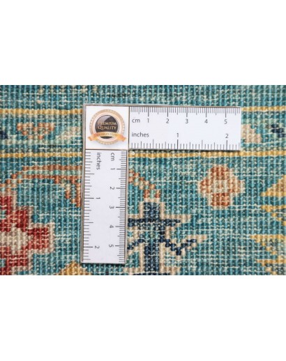 Tappeto Tribal Pakistan azzurro marrone 96x137