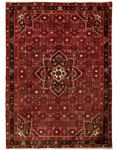 Tappeto Hamadan Persia marrone 150x208