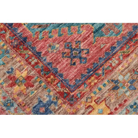 Tappeto Tribal Pakistan bianco beige 77x297