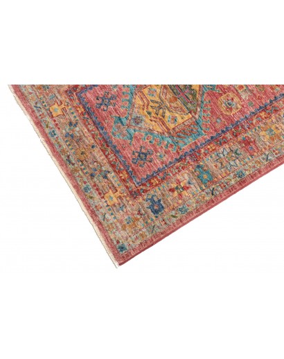 Tappeto Tribal Pakistan bianco beige 77x297