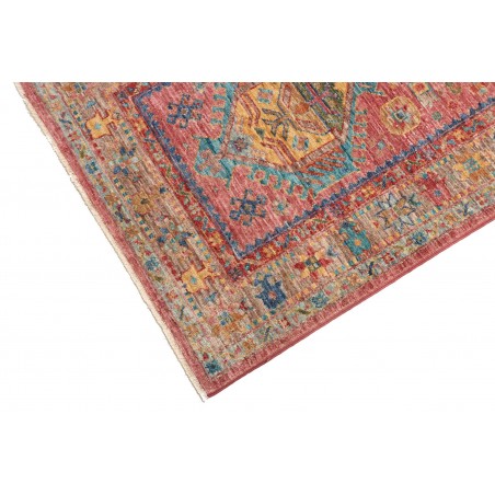 Tappeto Tribal Pakistan bianco beige 77x297