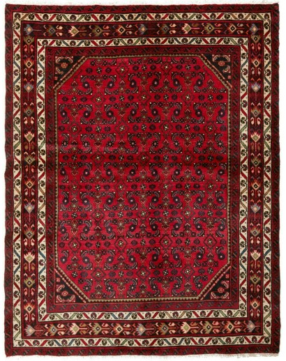Tappeto Hamadan Persia marrone 155x202
