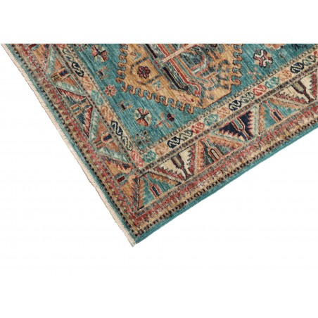 Tappeto Kazak Fine Pakistan bianco 79x296