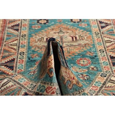 Tappeto Kazak Fine Pakistan bianco 79x296