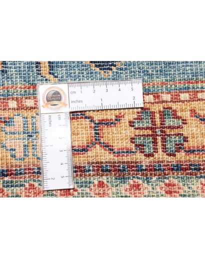 Tappeto Kazak Fine Pakistan marrone bianco 168x237