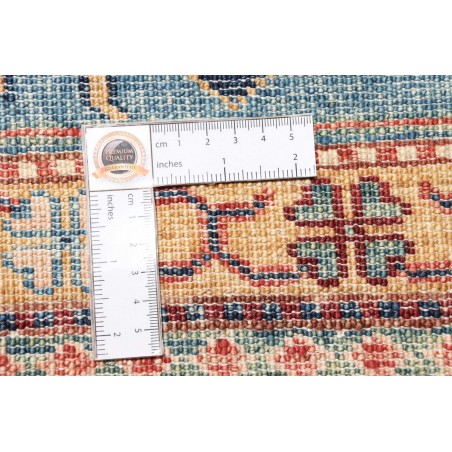 Tappeto Kazak Fine Pakistan marrone bianco 168x237